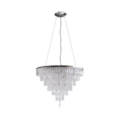 KALABRIA XL PENDANT Chrom / kryształ