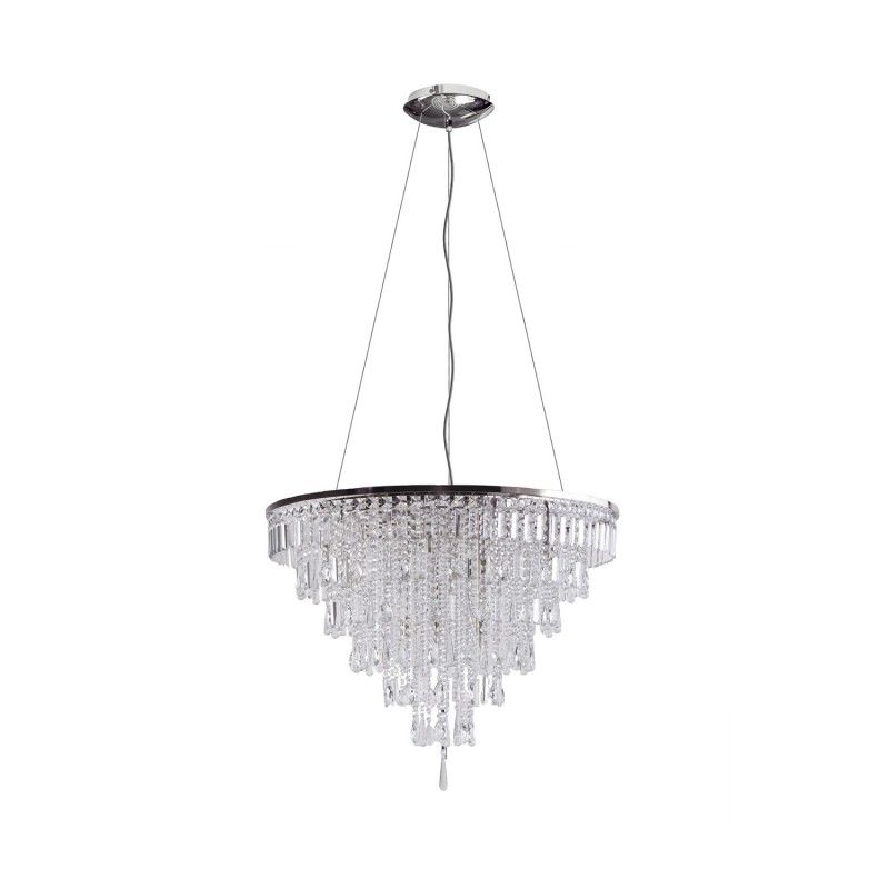 KALABRIA XL PENDANT Chrom / kryształ