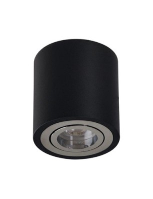 BRANT ROUND Czarny/Chrom