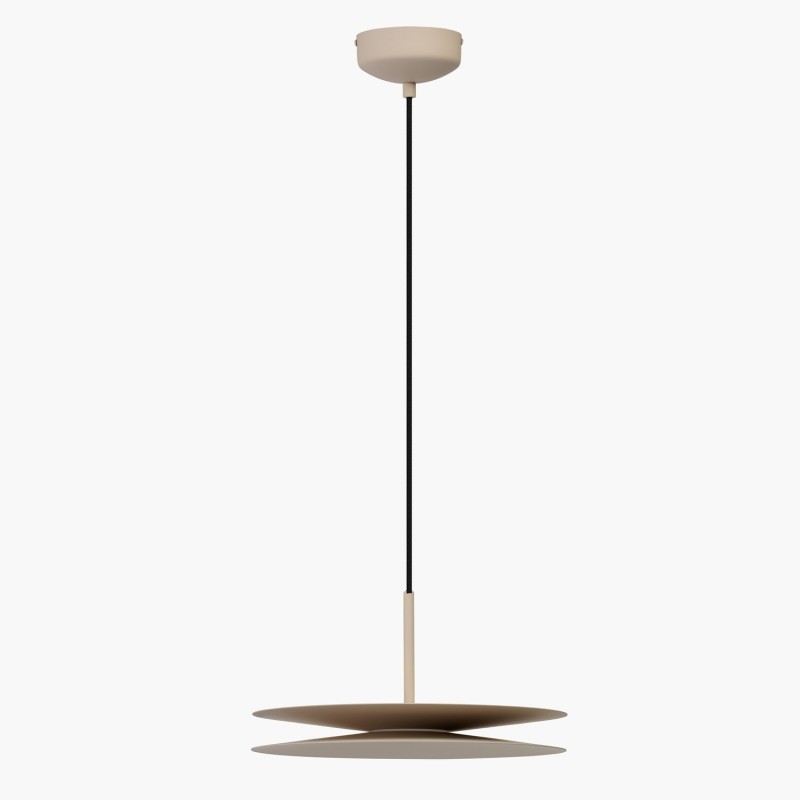 DISC PENDANT 35 BEIGE