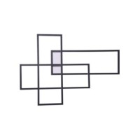 QUADRATUS WALL DIMM Czarny