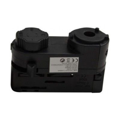 Adapter do szynoprzewodu TRACK ELECTRIC 3LINE Czarny