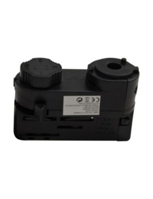 Adapter do szynoprzewodu TRACK ELECTRIC 3LINE Czarny
