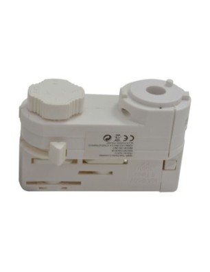 Adapter do szynoprzewodu TRACK ELECTRIC 3LINE Biały