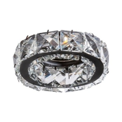 ESTER 1  Czarny / kryształ