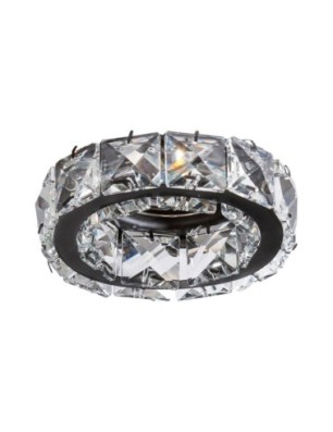 ESTER 1  Czarny / kryształ