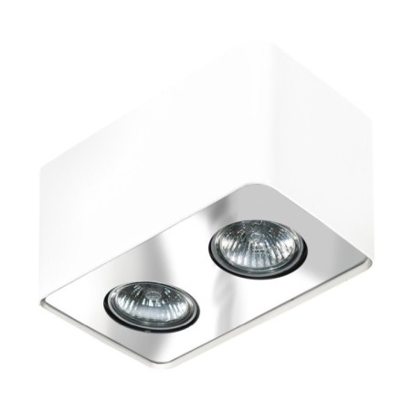 Nino 2 Biały/ chrom