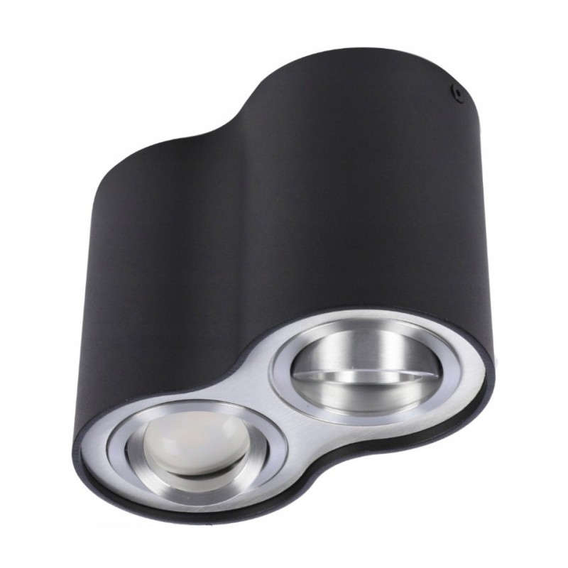 Bross 2 Czarny / Aluminium