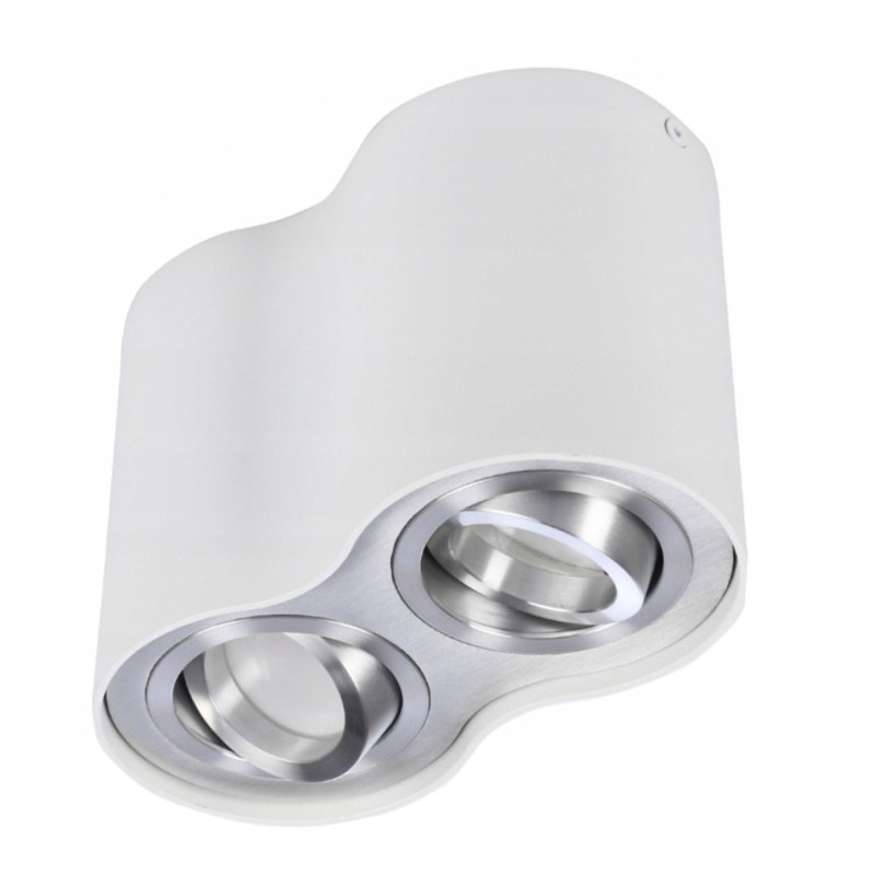 Bross 2 Biały / Aluminium