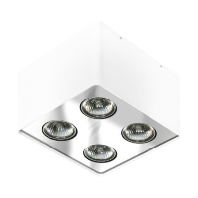 Nino 4  Biały/ chrom